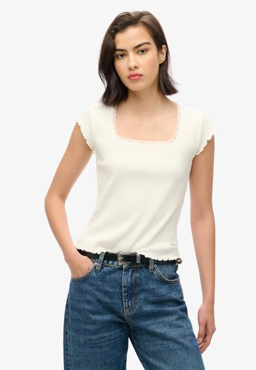 Immagine prodotto Superdry Athletic Essentials Oberteil mit eckigem Ausschnitt (XS, S)