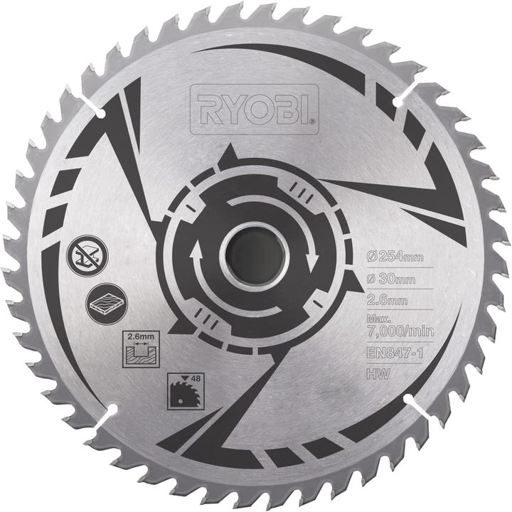 Ryobi Lama circolare 254x30mm T48