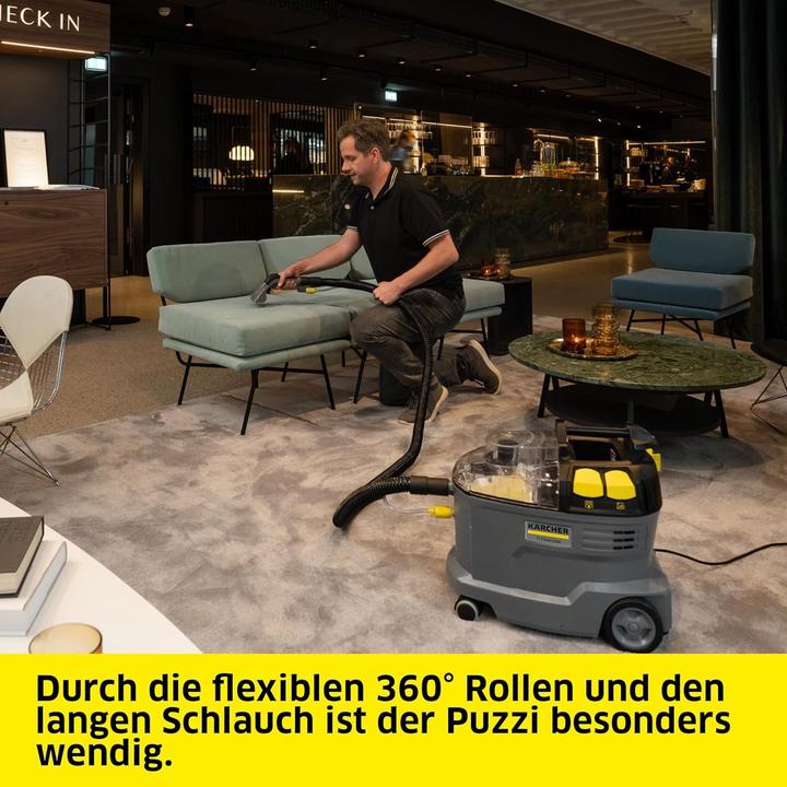 Image du produit Kärcher Professional Aspirateur-laveur Puzzi 8/1 (Aspirateur eau et poussière)