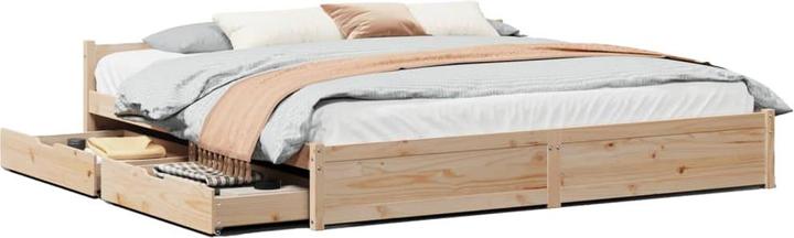 Actual product image vidaXL Bed without mattress 180x200 (180 x 200 cm)