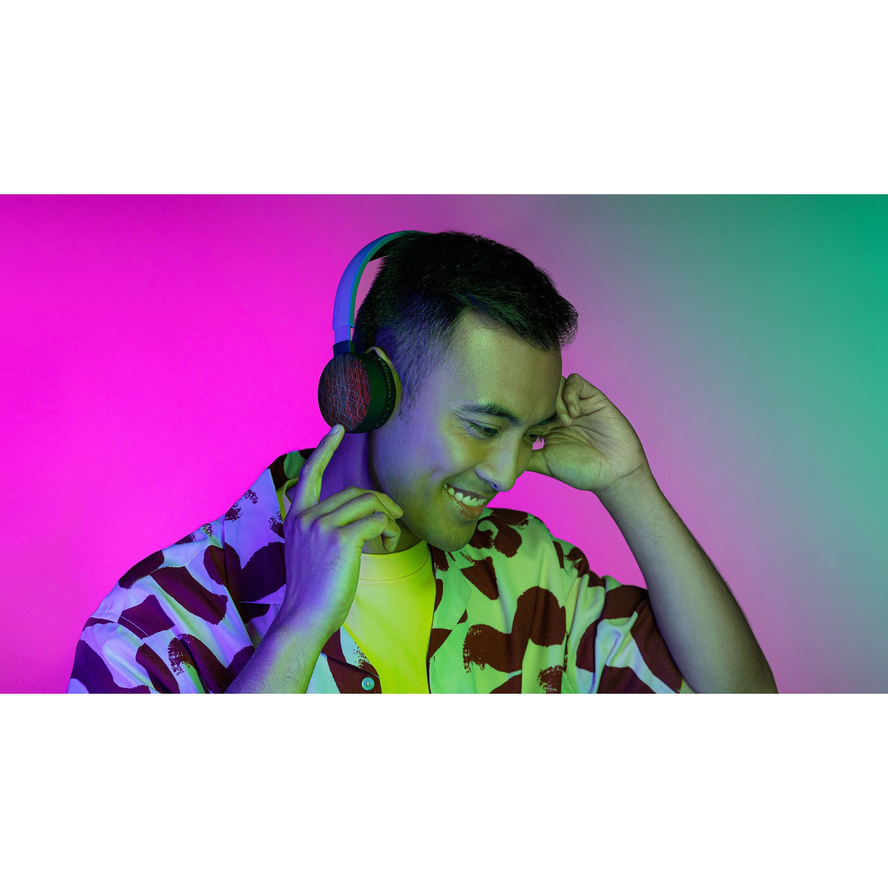 Thumbnail - Music Sound Music+Sound FANTASY Bluetooth-Kopfhörer blau on-ear Softtouch max.20h Laufzeit 1 (keine Geräuschunterdrückun...