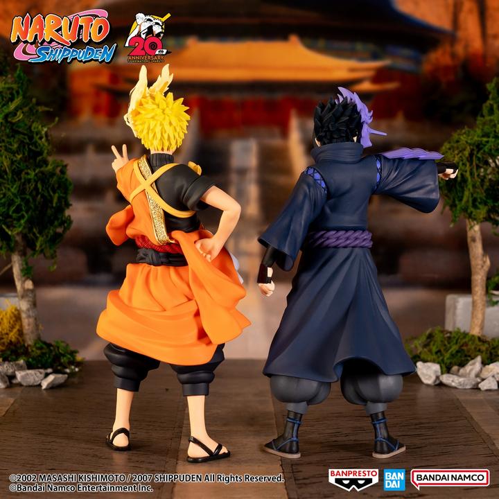 Actual product image Banpresto Naruto - Sasuke Uchiha 20th anniversary Costume