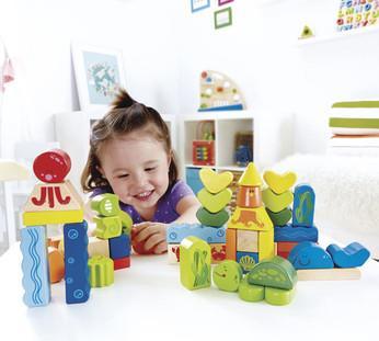 Actual product image Hape Underwater - building blocks