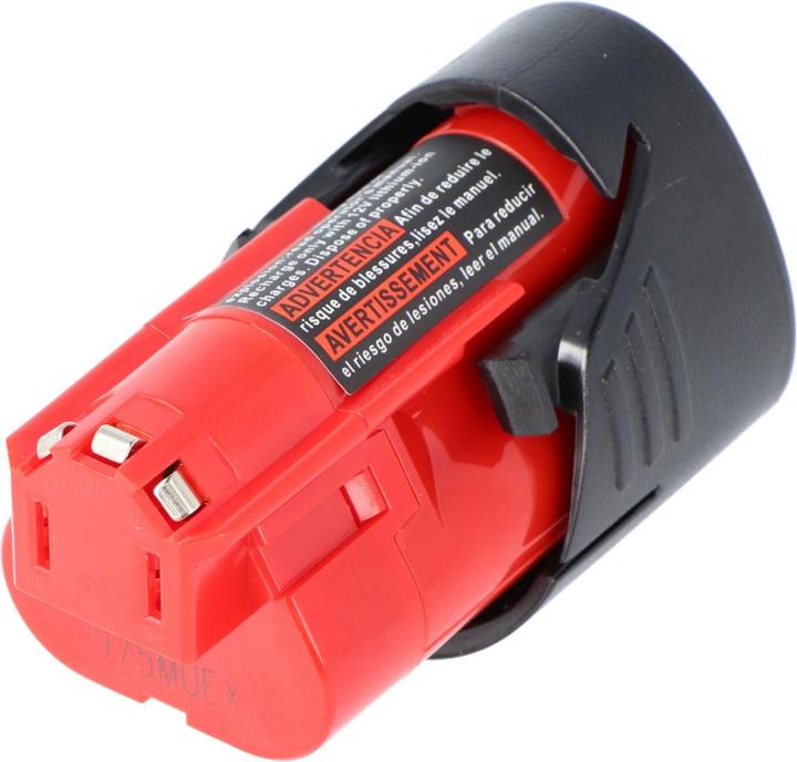 Actual product image XCell Nachbau Akku passend für den Milwaukee M12 B2 12V Li-Ion Akku 4932430064, 12 Volt mit 2500mAh (12 V)