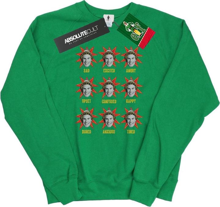 Actual product image Elf Womens/Ladies Buddy Moods Sweatshirt (L)