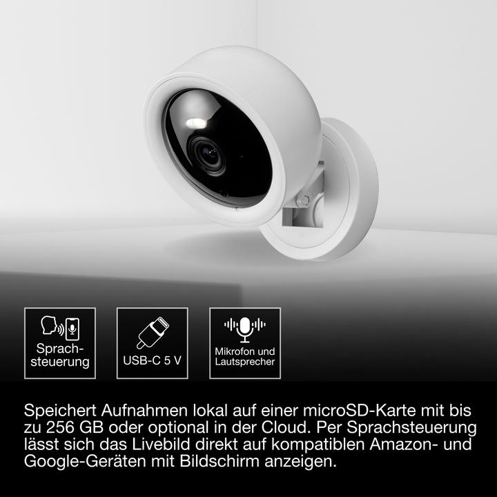 Immagine prodotto Osram SMART+ WIFI CAMERA FIXED White (2560 x 1440 Pixels)