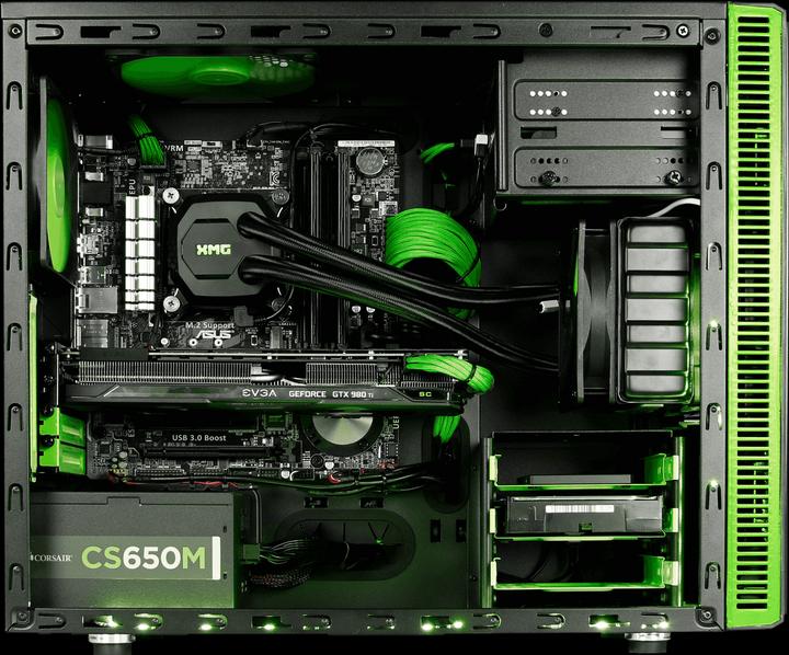 Produktbild XMG Sector (Intel Core i7-6700, 16 GB, 500 GB, GeForce GTX 1070)