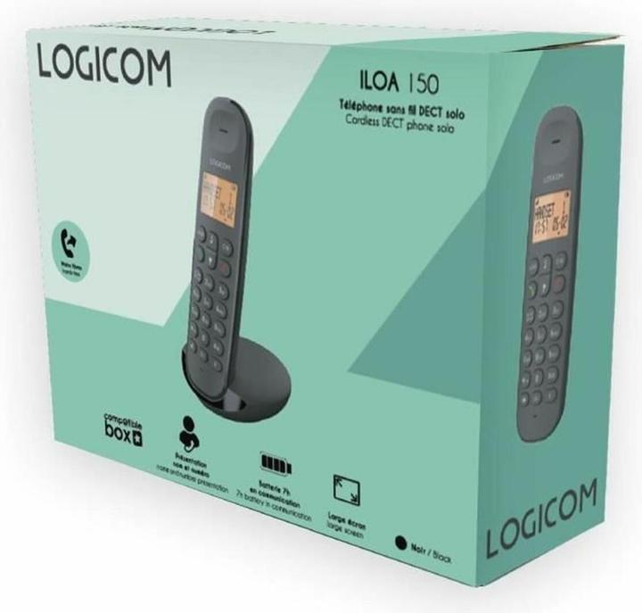 Actual product image Logicom Cordless landline telephone ILOA-150