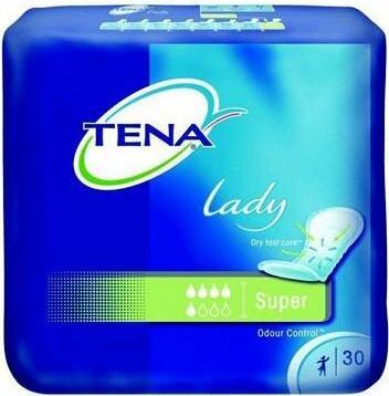 Actual product image Tena LADY insoles for bladder incontinence (30 x)
