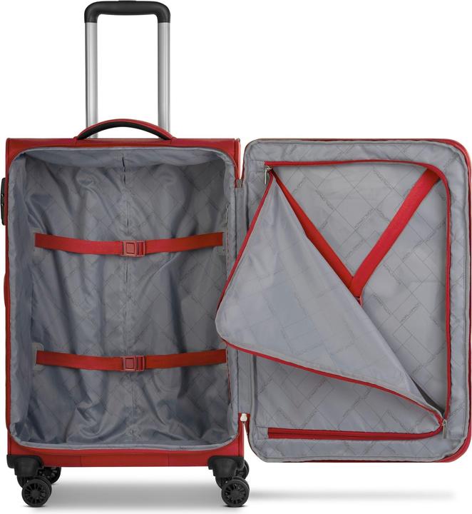 Produktbild Worldpack Chicago 4 Rollen Kofferset 3-teilig mit Dehnfalte (186 l)