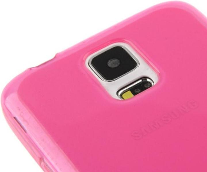 Produktbild König Design Handyhülle Flip Quer für Handy Samsung Galaxy S5 / S5 Neo Pink (Samsung Galaxy S5, Samsung Galaxy S5 Neo)