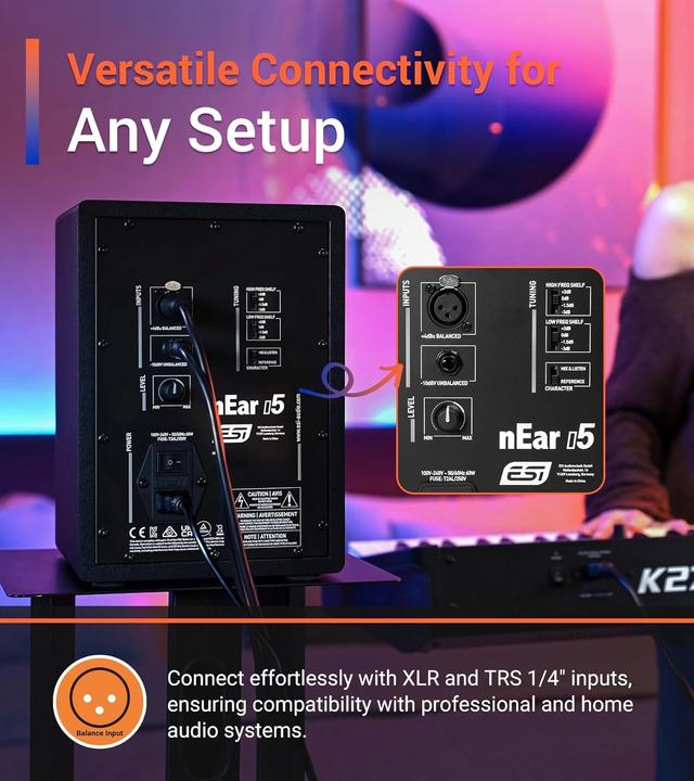 Produktbild ESI Audiotechnik nEar i5 (Aktiv, 1 Stk.)