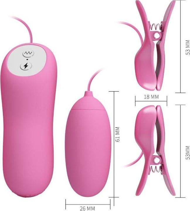 Produktbild Pretty Love Eletric Shock And Vibro-Bullets Pink