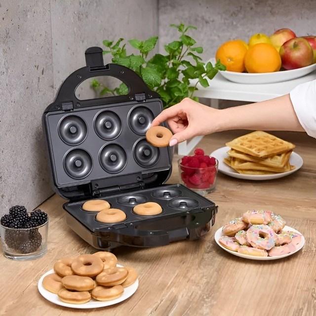 Productafbeelding MPM MOP-54 Sandwichtoaster 5-in-1 Schwarz