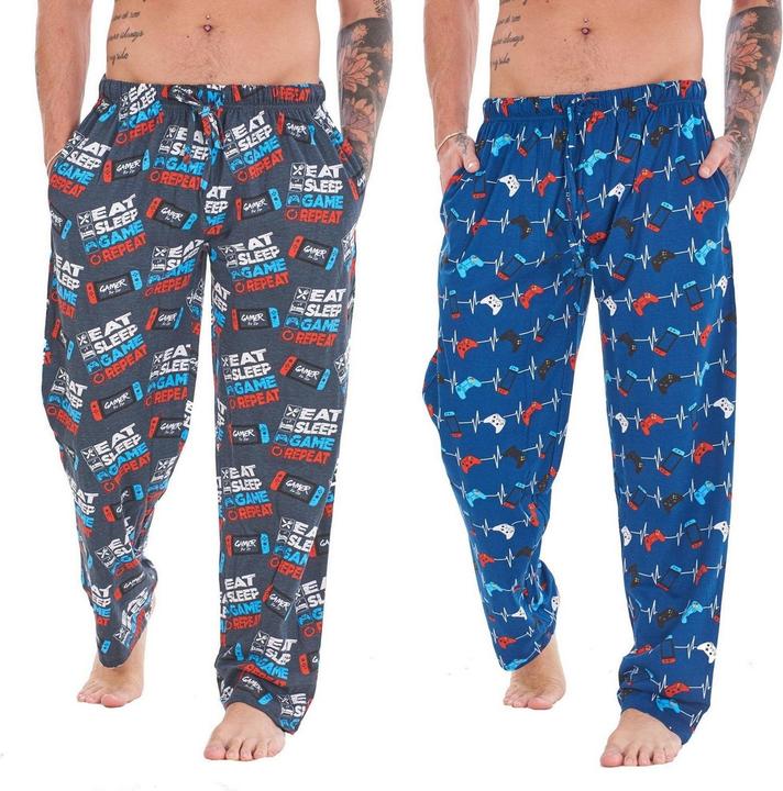 Produktbild Keanu Eat Sleep Game Repeat Loungehose (2erPack) (L)