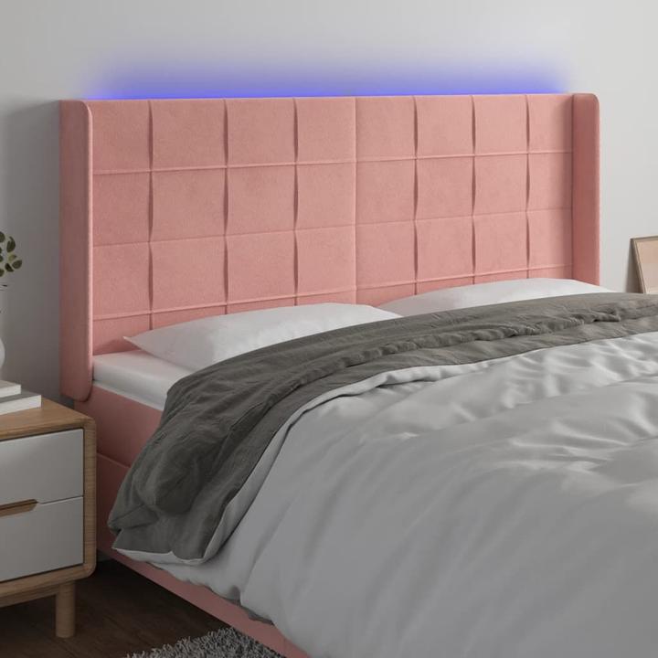 Actual product image vidaXL LED Kopfteil (183 x 16 x 128 cm)