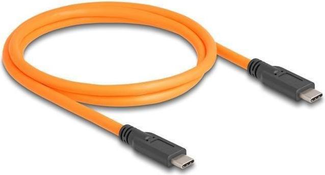 Actual product image Delock USB 5 Gbps cable USB Type-C plug to USB Type-C connector (1 m, USB 3.0, 100 W)