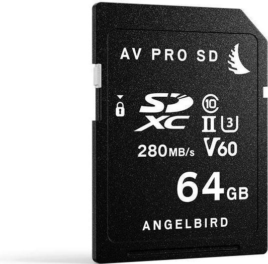 Produktbild Angelbird AV PRO V60 (64 GB, SDXC, U3, UHS-II)