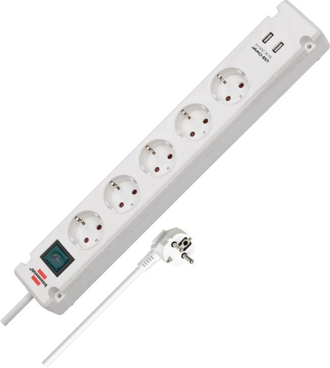 Produktbild Brennenstuhl Bremounta (7x, CEE 7/3, USB-A, 3 m)