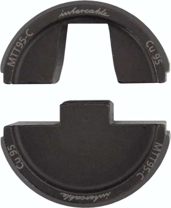 Actual product image Intercable Trapezoidal crimping insert for wire end 120qmm MTT120-C