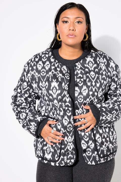 Produktbild Studio Untold Steppjacke, Boxy Shape, Alloverprint (58)