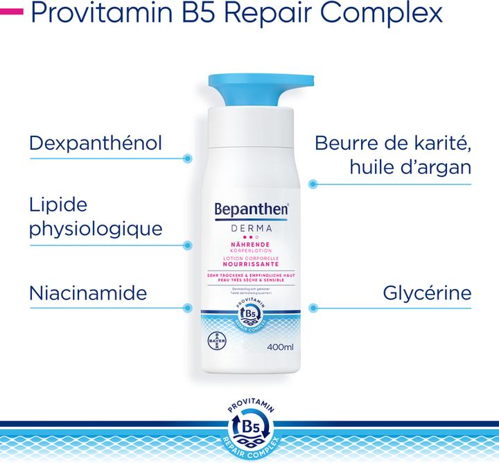 Produktbild Bepanthen Derma Nährende Körperlotion (Körpercreme, 400 ml)
