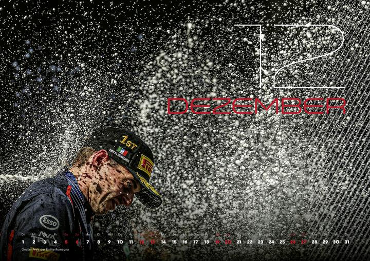 Actual product image Oracle Red Bull Racing 2026 - Fankalender (A3 landscape)