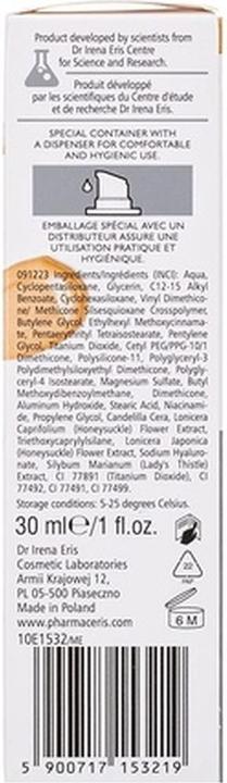 Actual product image Pharmaceris F, Liquid coverage 03 Bronz, SPF 20, 30 ml