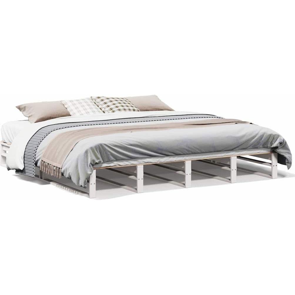 VidaXL, Bett, Bett Kiefer (180 x 200 cm)