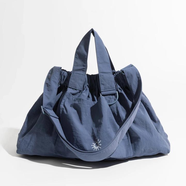 Immagine prodotto Only-Bags.Store Borsa a tracolla in nylon a tinta unita Borsa a tracolla semplice piccola Hobo Borsa a mano in