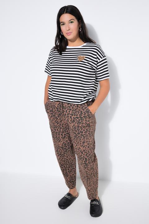 Immagine prodotto Studio Untold Jeans con taglio della gamba ampio a palloncino e design leopardato (58)