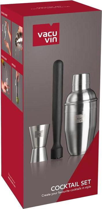 Productafbeelding Vacu Vin Cocktail set 3 stuks (Cocktailset)