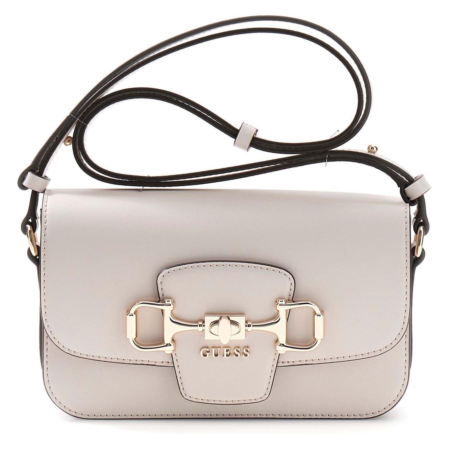 Guess, Damen, Handtasche, Janie Convertible Xbody Flap, Beige