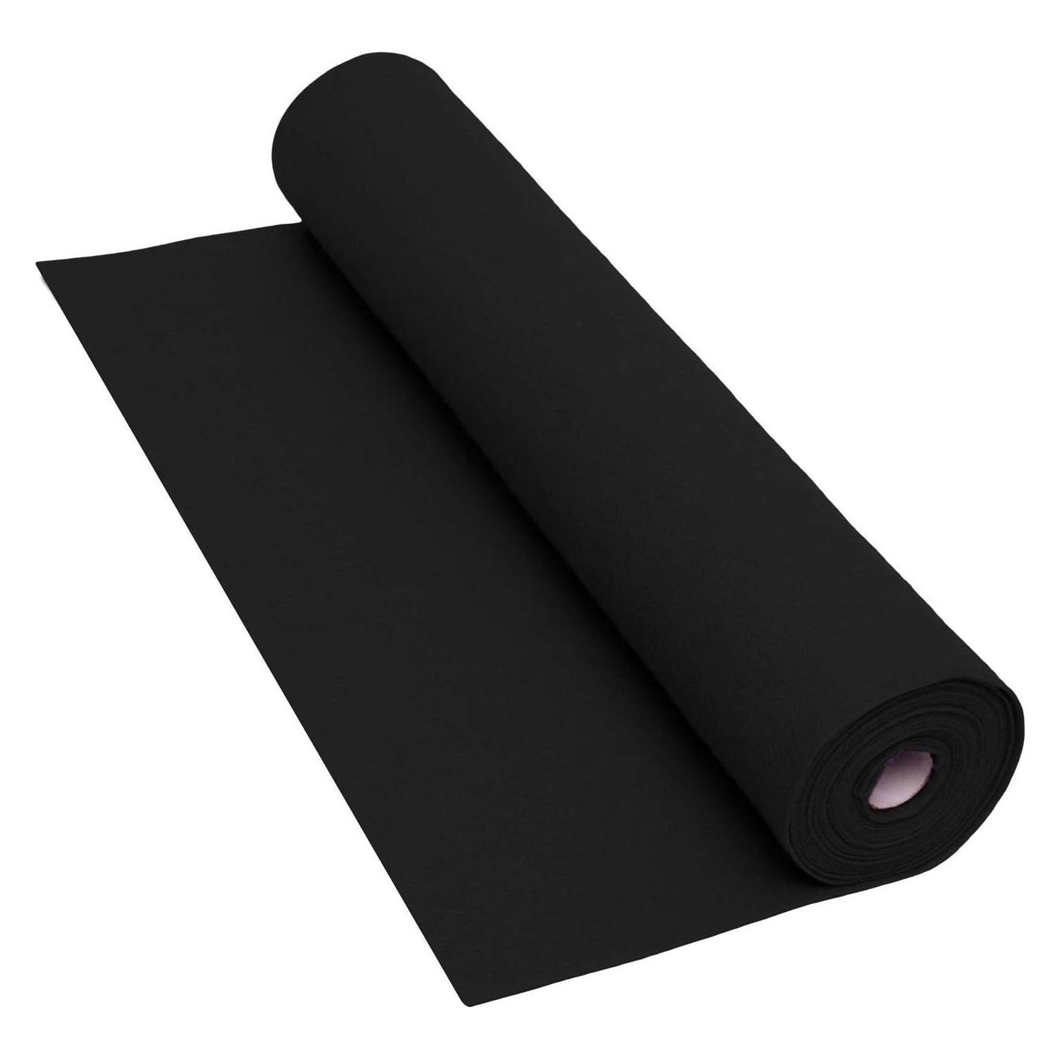 Colorations, Salonbenodigdheden, - Schwarze Filzrolle - 160 G/m², 5 M X 45 Cm
