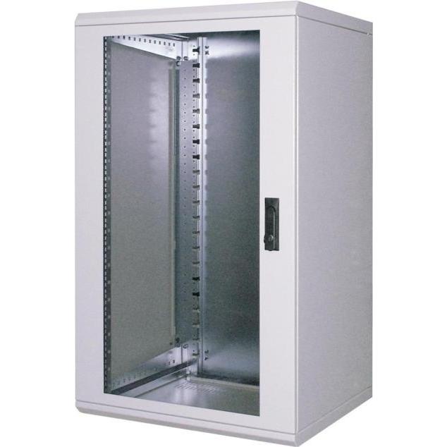 Schweitzer EasyFix - Gehäuse - geeignet für Wandmontage - Hellgrau, RAL 7035 - 18U - 48.3 c (18 HE, 19 Zoll Rack), Serve...