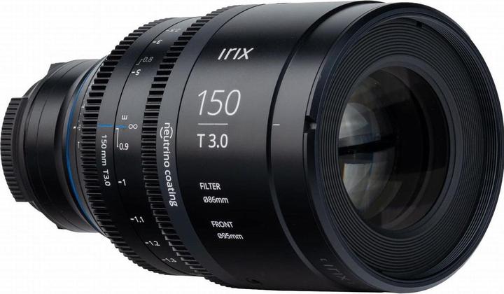 Irix Obiettivo Cine 150mm Tele 1:1 T3.0 per Canon (Metrico) (Canon EF, Full frame)