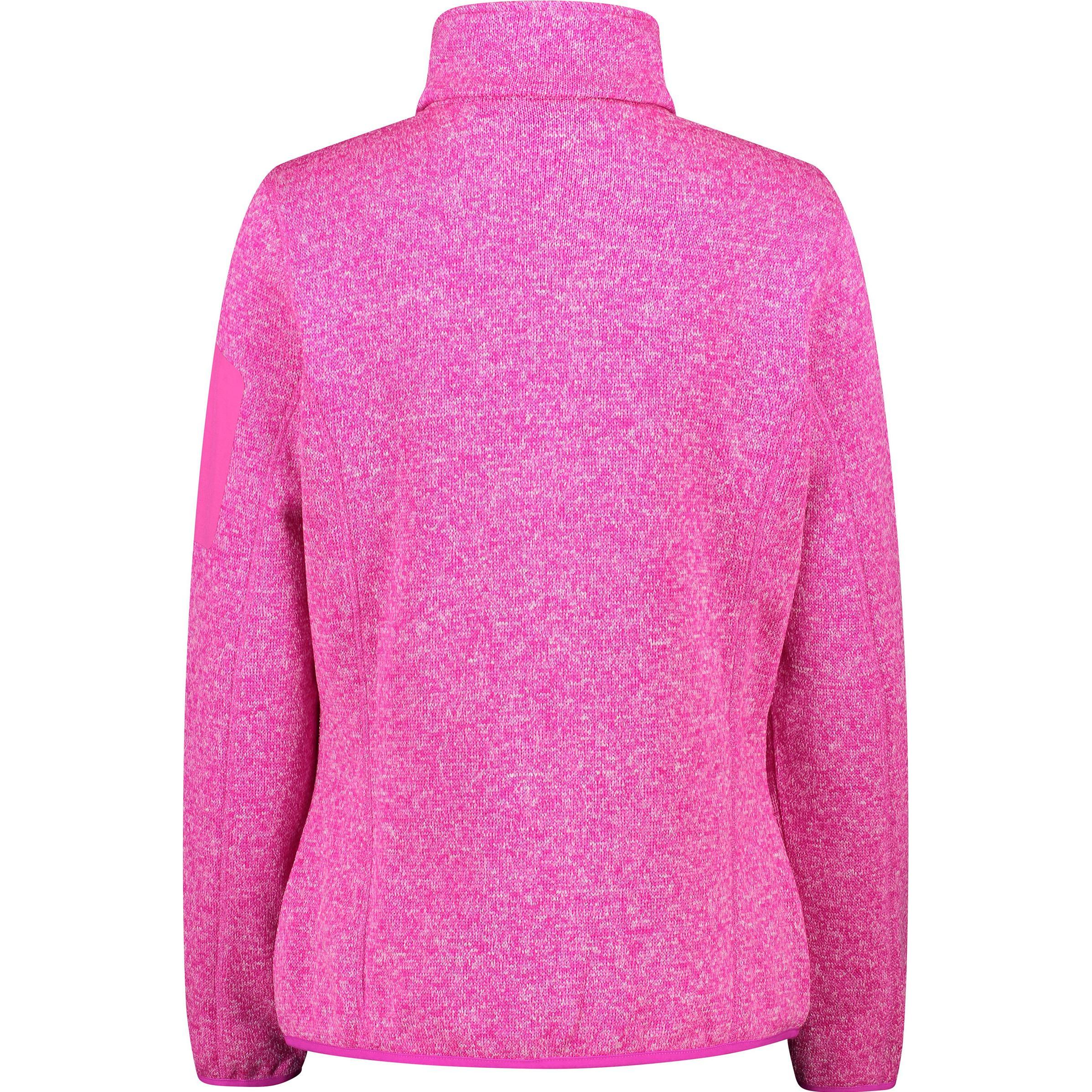 Thumbnail - CMP Campagnolo, Damen, Jacke, Women's Jacket Jacquard Knitted (38, S), Rosa, 38, S
