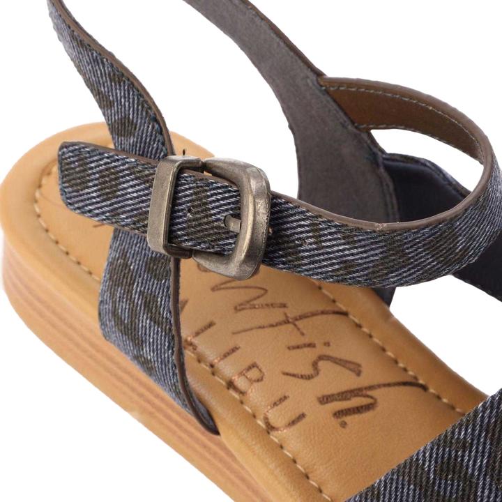 Actual product image Blowfish Womens/Ladies Ardice Leopard Print Sandals (37)