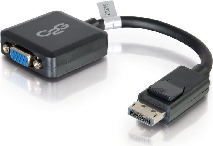 C2G DisplayPort Male to VGA Female Adapter Converter (VGA, 20 cm)