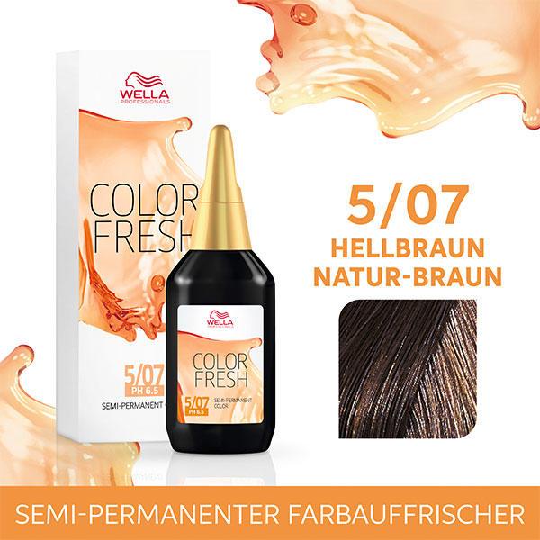 Image du produit Wella couleur frais (5/07 brun naturel brun clair brun naturel)