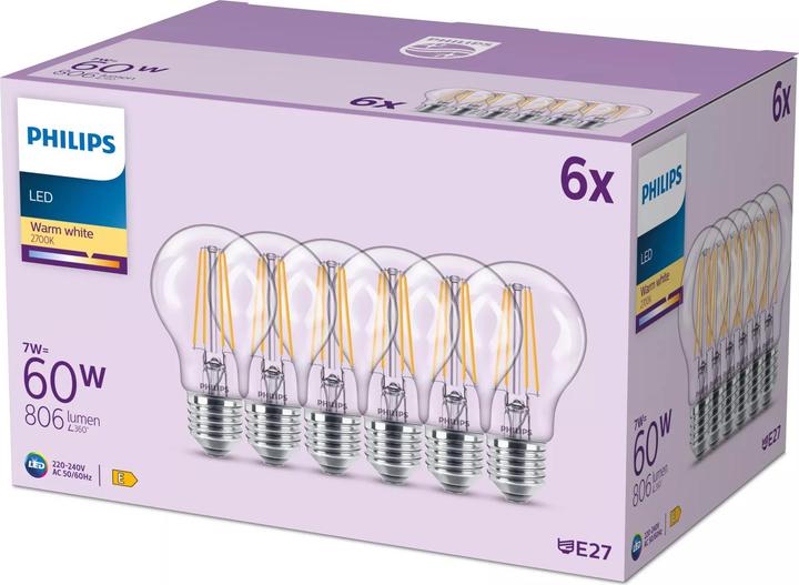 Produktbild LED Lamps LED Classic E27 (E27, 806 lm, 6x)