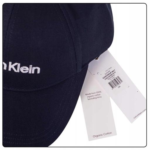Image du produit Calvin Klein Hommes Double Line Embro Bb Baseball Cap, Ck Navy, Taille unique