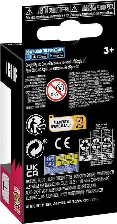 Immagine prodotto Funko BTS POP! portachiavi in vinile 4 cm Jin Display (12)