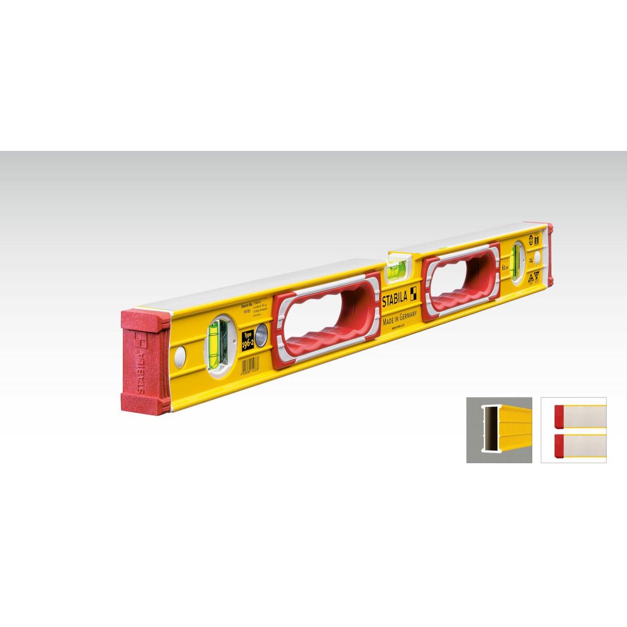 Thumbnail - Stabila, Wasserwaage, Wasserwaage Type 196-2 (183 cm)