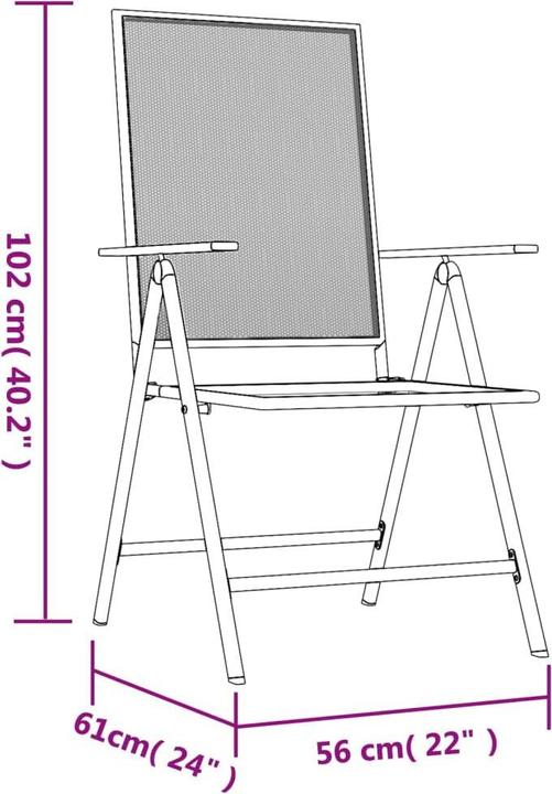 Produktbild vidaXL Garten-Essgruppe