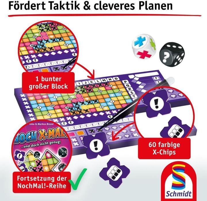 Produktbild Schmidt Spiele Noch X-Mal! (Deutsch, 1 - 6 Spieler)