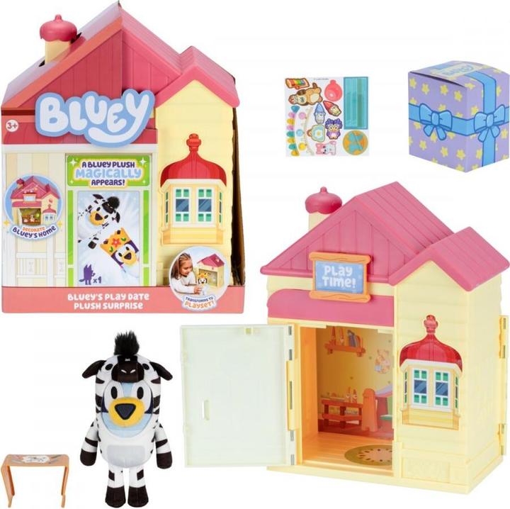Actual product image Bluey Bluey's Play Date plush surprise