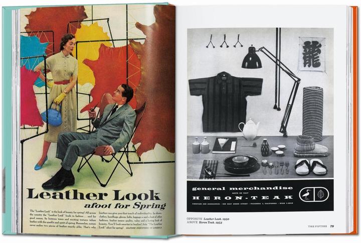 Actual product image Mid-Century Ads. 40th Ed (English, French, German, Steven Heller, 2023)