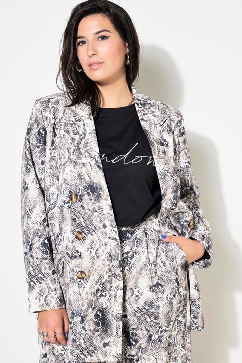 Produktbild Studio Untold Blazer, Loose Shape, Snake-Print, doppelreihig (42, 44)
