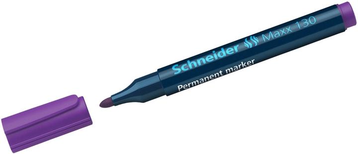 Produktbild Schneider Permanentmarker Maxx 130, 1-3 mm, violett (Violett, 3 mm, 1 x)